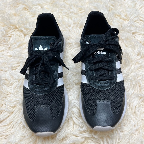 Adidas Flashback Black Shoes Size 8.5 - Picture 2 of 8